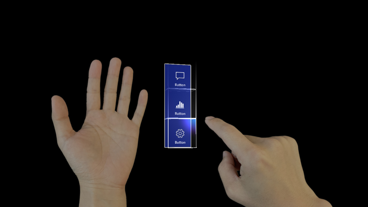 Ulnar side hand location