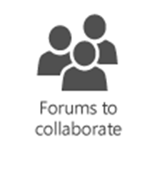 PMO - forums for collaboration.