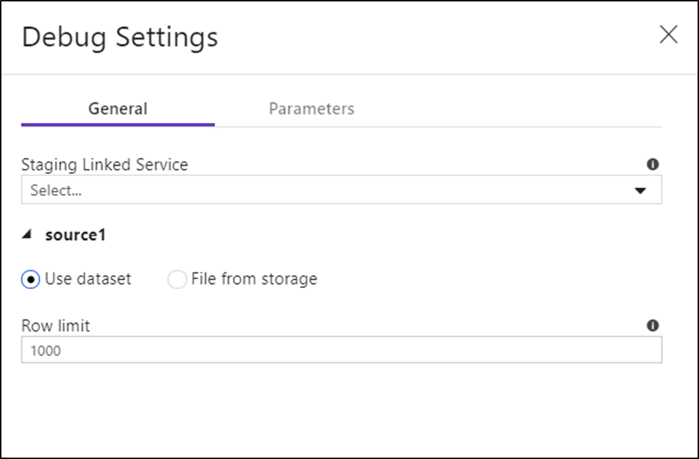 Hata ayıklama ayarları
