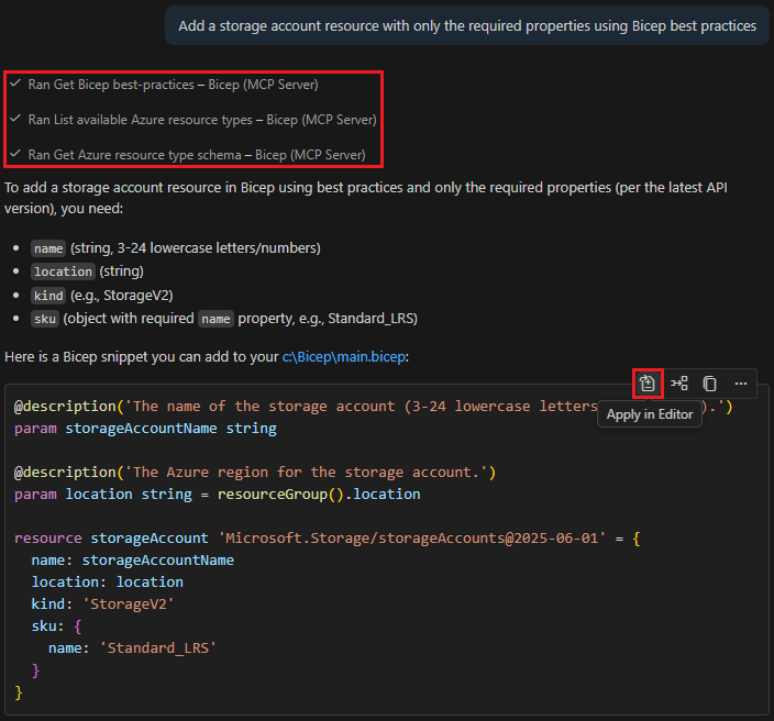 Depolama hesabı ekleme ekran görüntüsü.