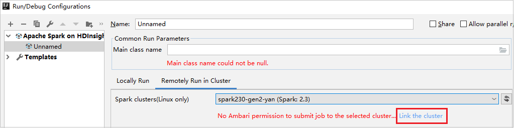 IntelliJ IDEA çalıştırma/hata ayıklama yapılandırması oluşturma.