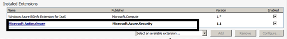 Visual Studio Server Explorer ekran görüntüsü, kurulu sanal makine uzantılarının listesini gösteriyor.