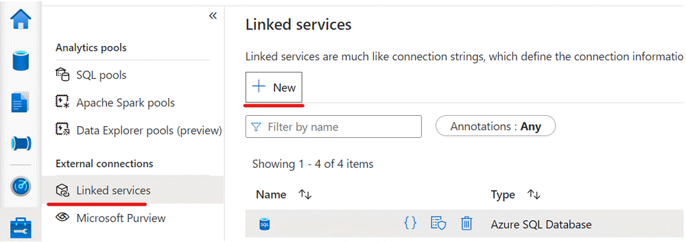 Azure SQL veritabanı bağlı hizmetine ait yeni bir özel uç noktanın ekran görüntüsü.