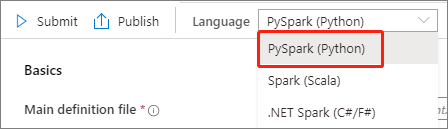 python'ı seçme