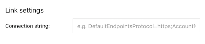 App Center'da bağlantı dizesini ekleme