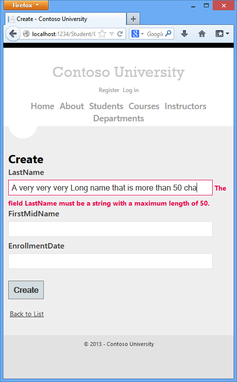 istemci tarafı val hatası
