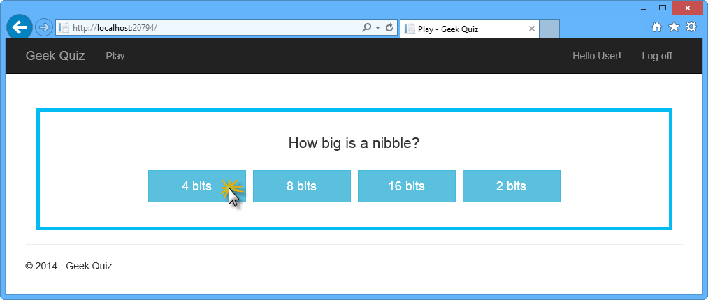 Bir soruyu yanıtlama