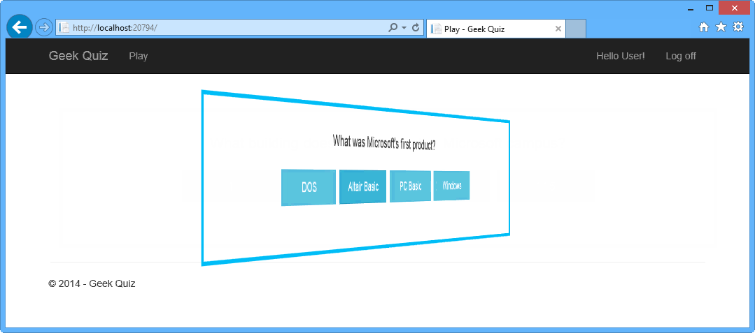 Bir soruyu çevirme efektiyle yanıtlama