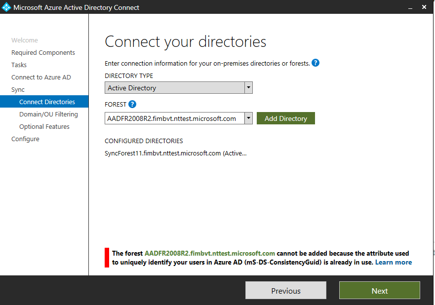 Adding new directories to existing deployment