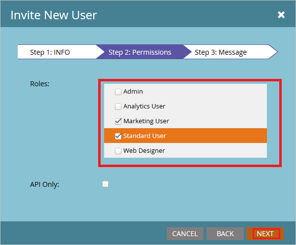 test user5