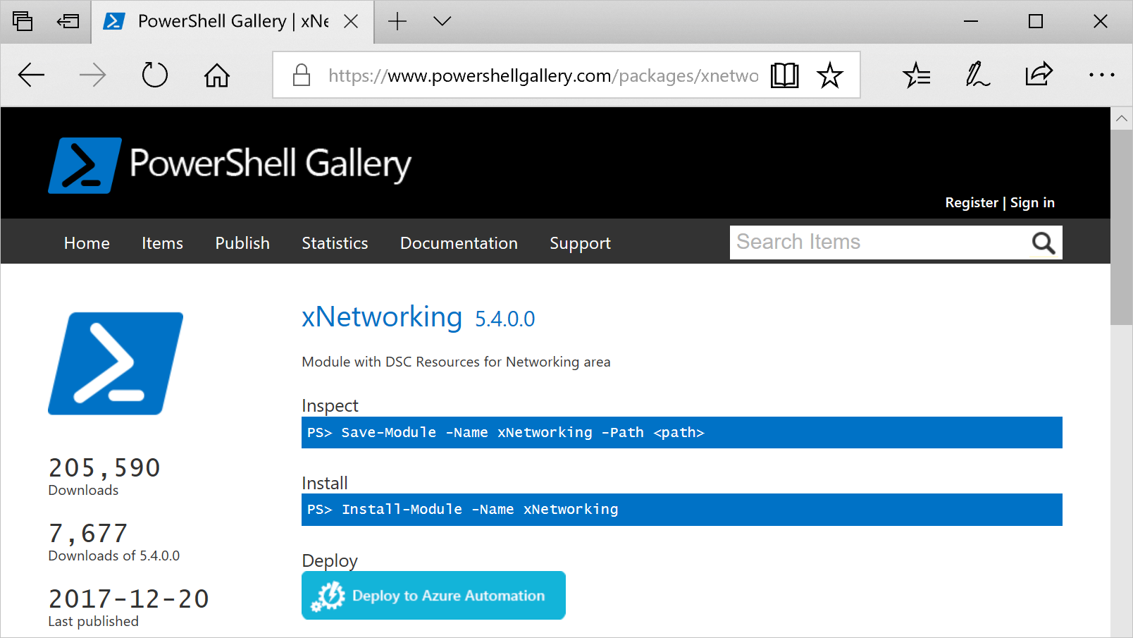 PowerShell Galerisi örnek