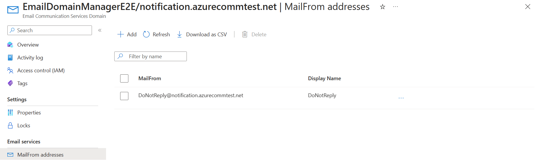 MailFrom adreslerinin nasıl listelendiğini açıklayan ekran görüntüsü.