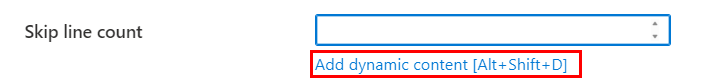 Dinamik içerik ekle seçeneği