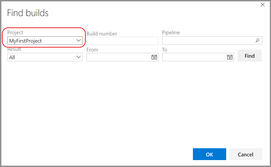 Derlemeleri Bul sayfasını gösteren ekran görüntüsü.