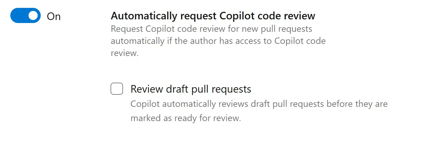GitHub Copilot, bir Azure Repos çekme isteğini otomatik olarak gözden geçirir.
