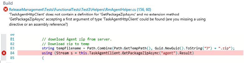 Derleme satır numarası