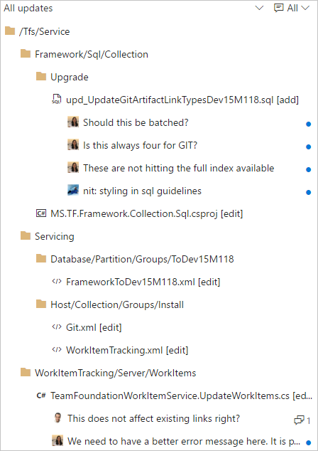 Yeni ağaç görünümü