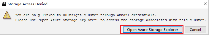 IntelliJ IDEA Depolama Erişimi Reddedildi2 düğmesi.