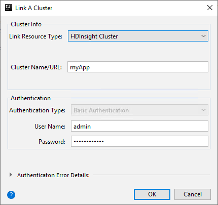 IntelliJ IDEA bir küme iletişim kutusunu bağlar.