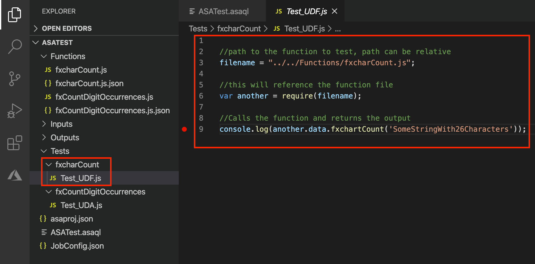 Stream Analytics test dosyası