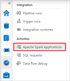 Spark uygulamalarını seçme