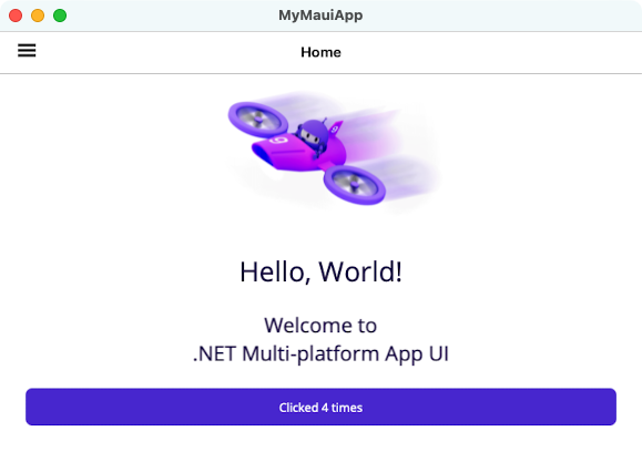 macOS üzerinde çalışan uygulamanın ekran görüntüsü.