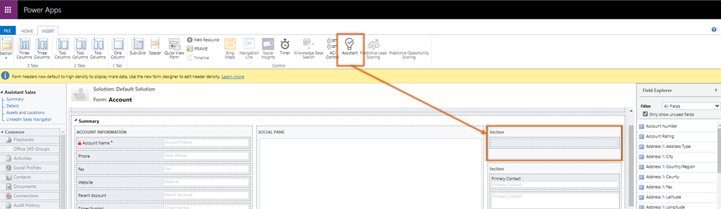 Bölüme eklenecek yardımcıyı seçin.
