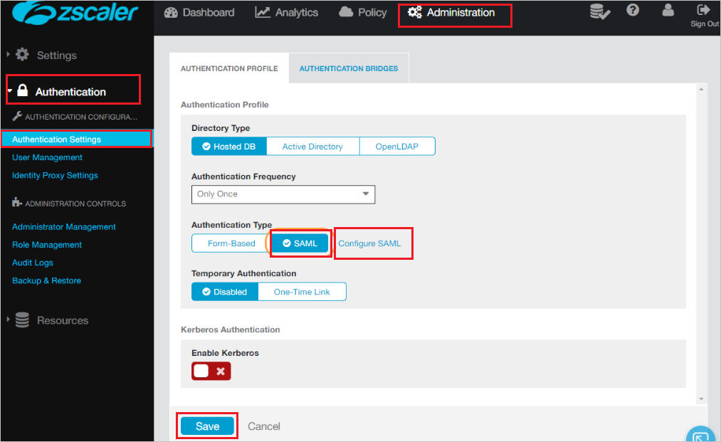 Adımlarla birlikte Zscaler One sitesini gösteren ekran görüntüsü.