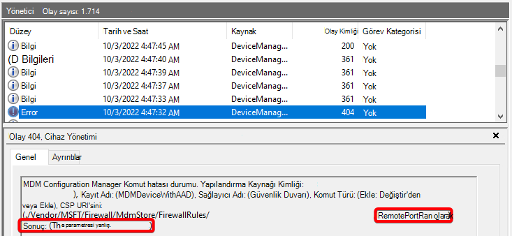 RemotePortRangesFailure