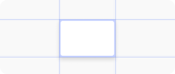 A screenshot of padding around a card