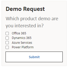 Konuşmanın parçası olarak kullanıcıdan bilgi toplayan Uyarlamalı Kartın ekran görüntüsü.