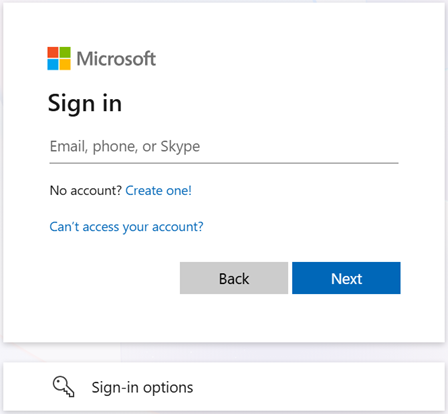 Sign in