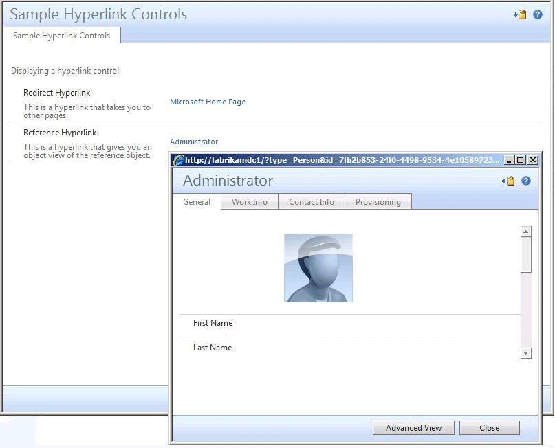 UocHyperLink control