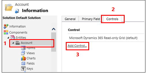 Add Editable Grids custom control.