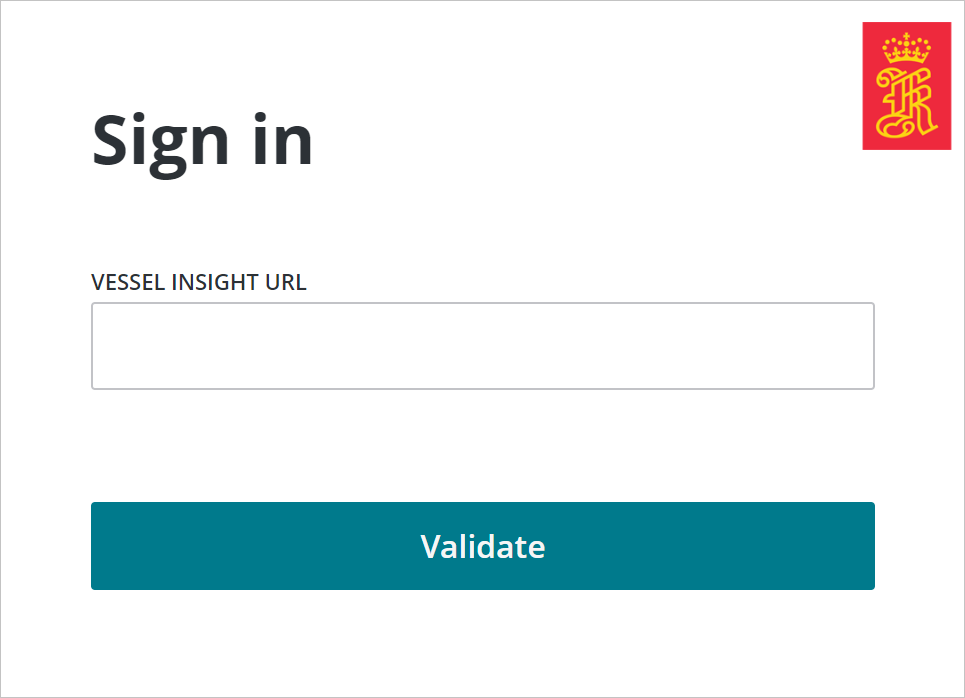 Vessel Insight kiracısı ekleyin.