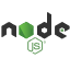 Bu görüntüde Node.js logosu