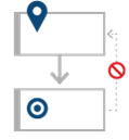 Conceptual image of Affects link type.