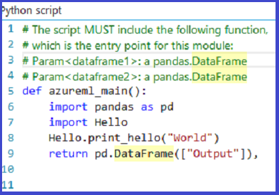 Zip dosyası olarak yüklenen kullanıcı tanımlı Python kodu