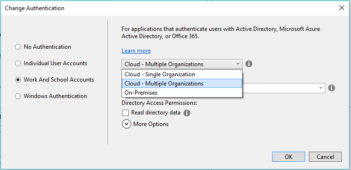 ASP.NET MVC Change Authentication Dialog