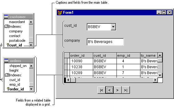 FoxPro Form Fields