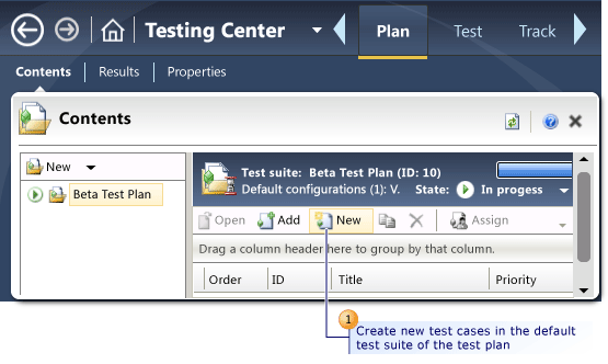 Varsayılan Test paketine test örnekleri ekleme