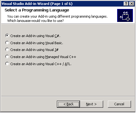 Visual Studio eklenti Sihirbazı