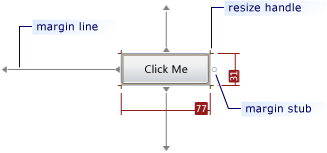 Control resizing tools