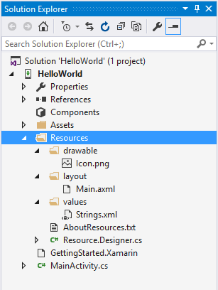 Resource files