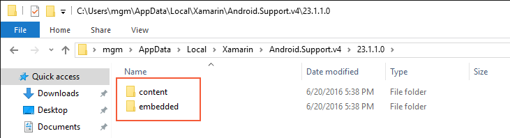 23.1.1.0 klasöründe içerik ve eklenmiş klasörler oluşturma