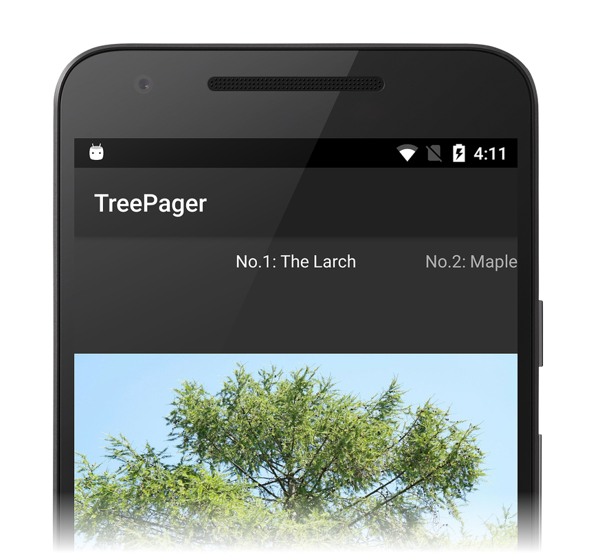 Metinden altı çizili kaldırılmış PagerTitleStrip