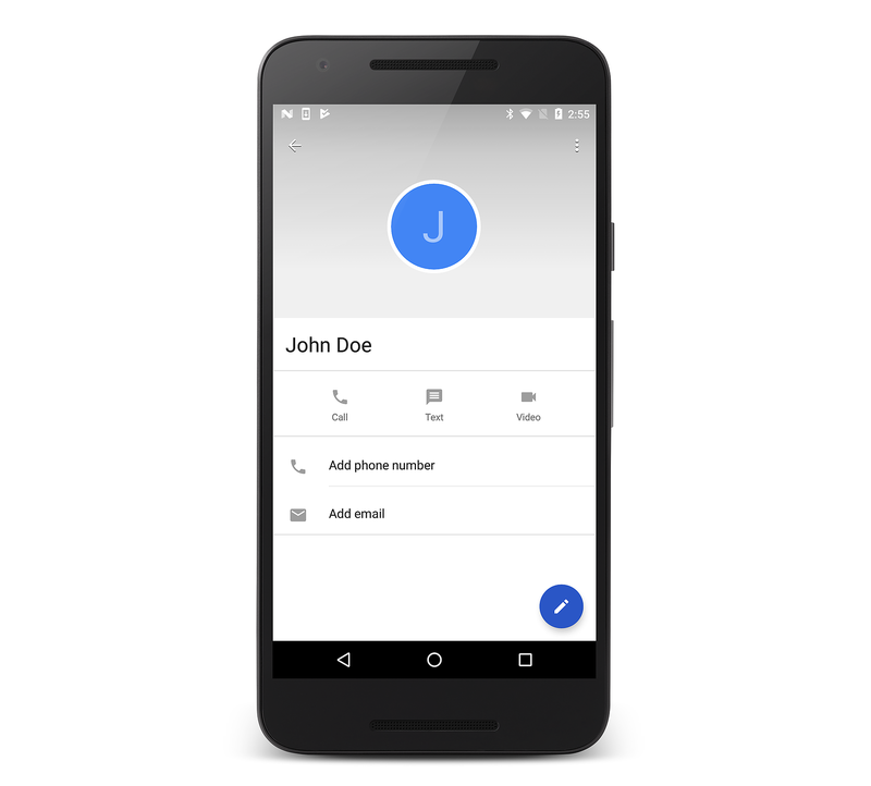John Doe kullanıcı profilini görüntüleyen profilin ekran görüntüsü