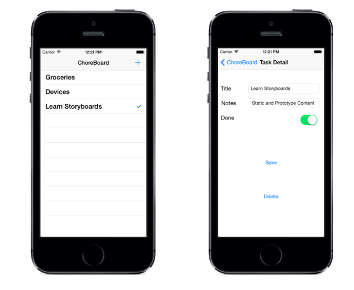Tamamlanmış uygulama