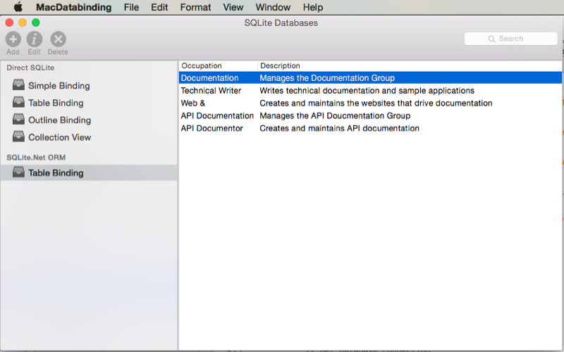 Çalışan uygulama örneği Çalışan uygulama örneği