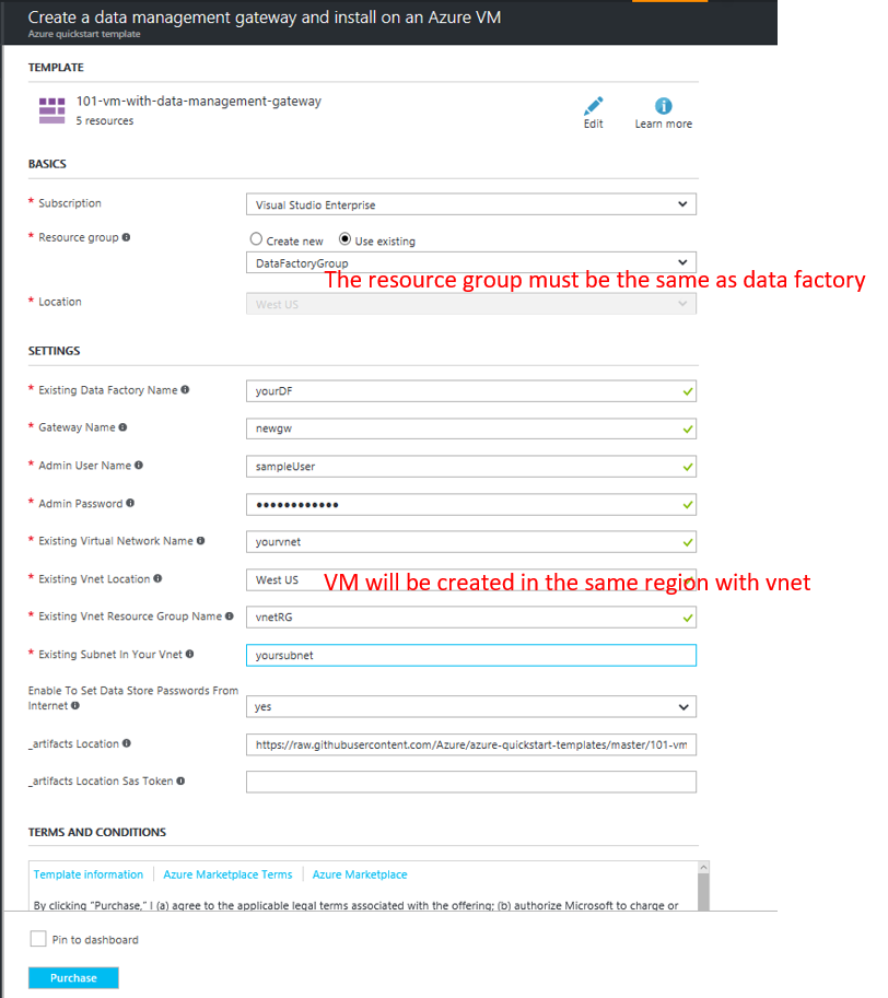 Azure Custom Deployment